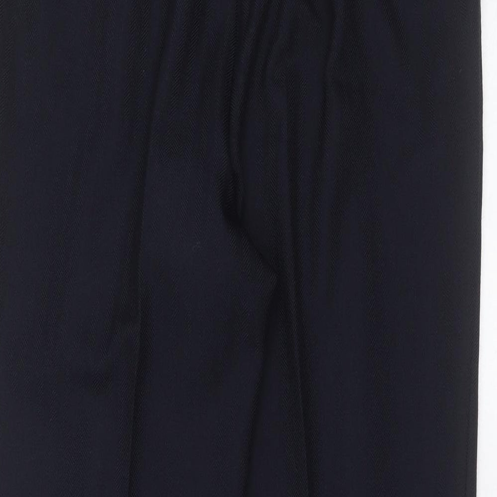 Womens UK Size 14 Marks and Spencer Regular Fit  Blue Trousers