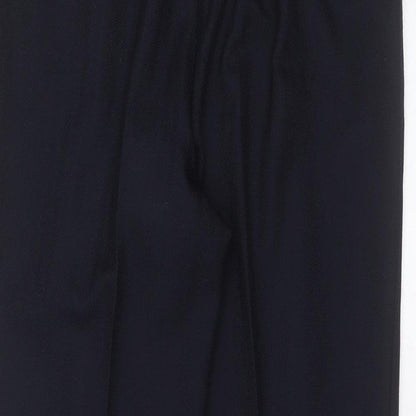 Womens UK Size 14 Marks and Spencer Regular Fit  Blue Trousers