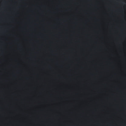TU Girls Black  Cotton Pullover Sweatshirt Size 10 Years