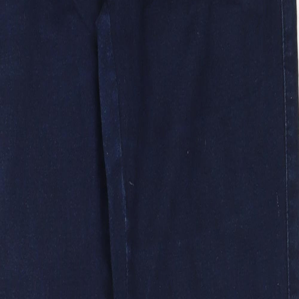 TU Womens Blue  Cotton Jegging Jeans Size 12 L29.5 in Regular