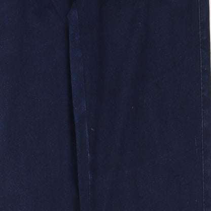 TU Womens Blue  Cotton Jegging Jeans Size 12 L29.5 in Regular
