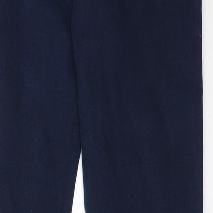TU Womens Blue  Cotton Jegging Jeans Size 12 L29.5 in Regular