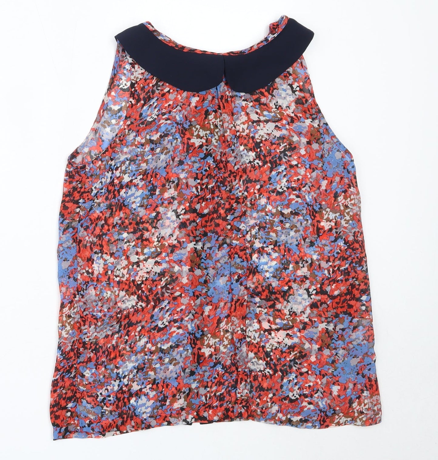 Womens UK Size S Grace & Mila Red Basic Blouse