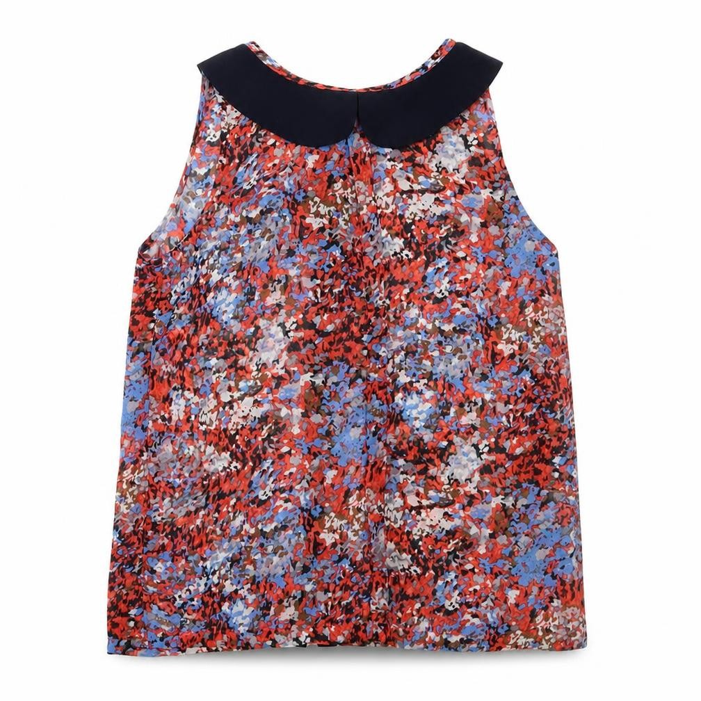 Womens UK Size S Grace & Mila Red Basic Blouse