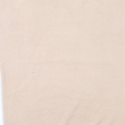 Hersey Womens Pink  Cotton Pullover Sweatshirt Size 10