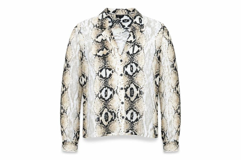 Womens UK Size 14 Topshop Ivory Basic Button-Up