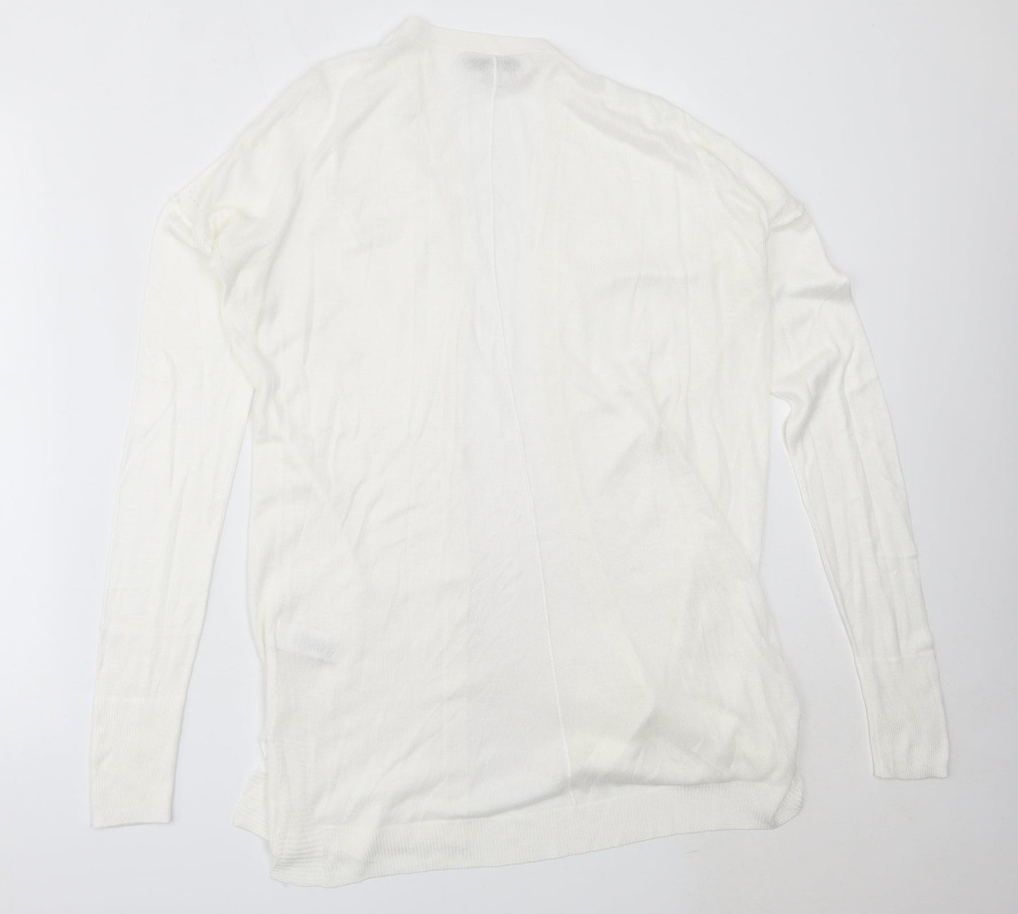 Womens UK Size 8 NEXT White Pullover Jumper