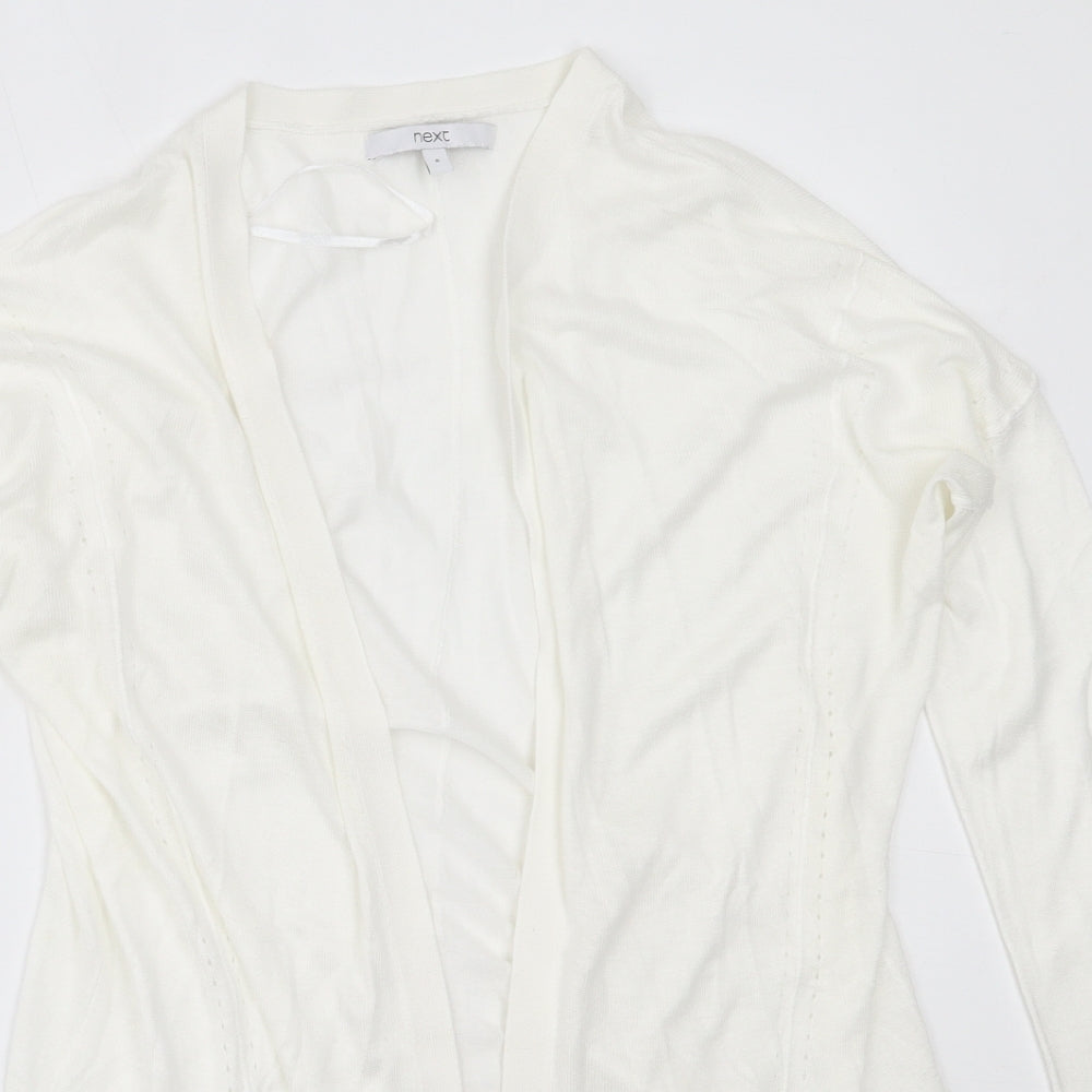 Womens UK Size 8 NEXT White Pullover Jumper