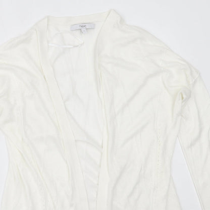 Womens UK Size 8 NEXT White Pullover Jumper