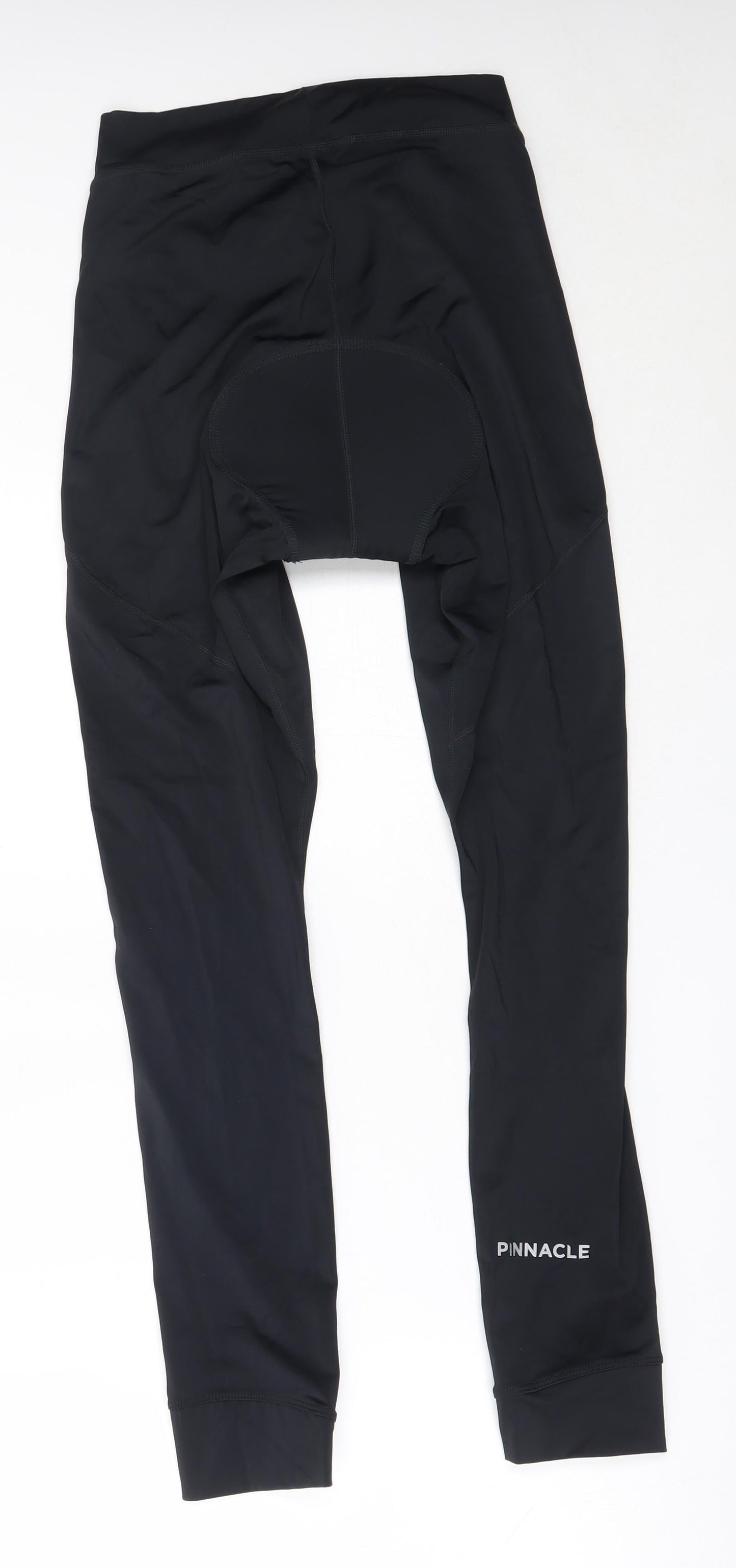 Pinnacle Womens Black  Polyester Capri Leggings Size 10  Regular