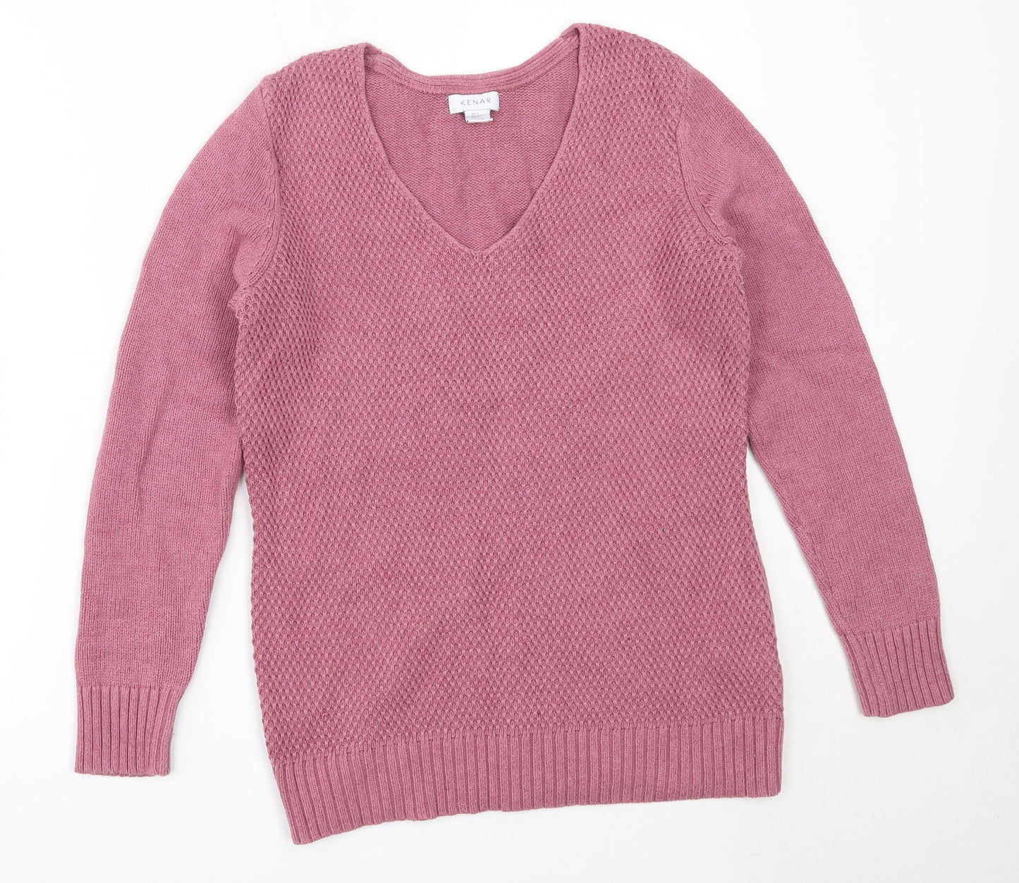 Womens UK Size L Kenar Pink Pullover Jumper