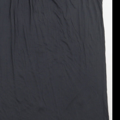 Womens UK Size 12 NEXT Grey Basic Tank