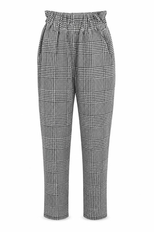 Womens UK Size 6 Misspap Regular Fit  White Trousers