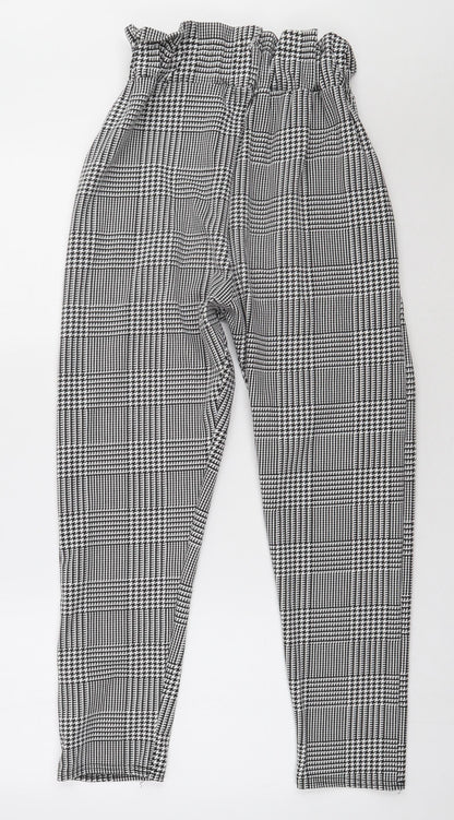 Womens UK Size 6 Misspap Regular Fit  White Trousers