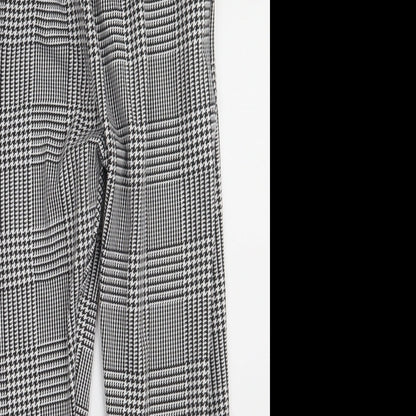 Womens UK Size 6 Misspap Regular Fit  White Trousers