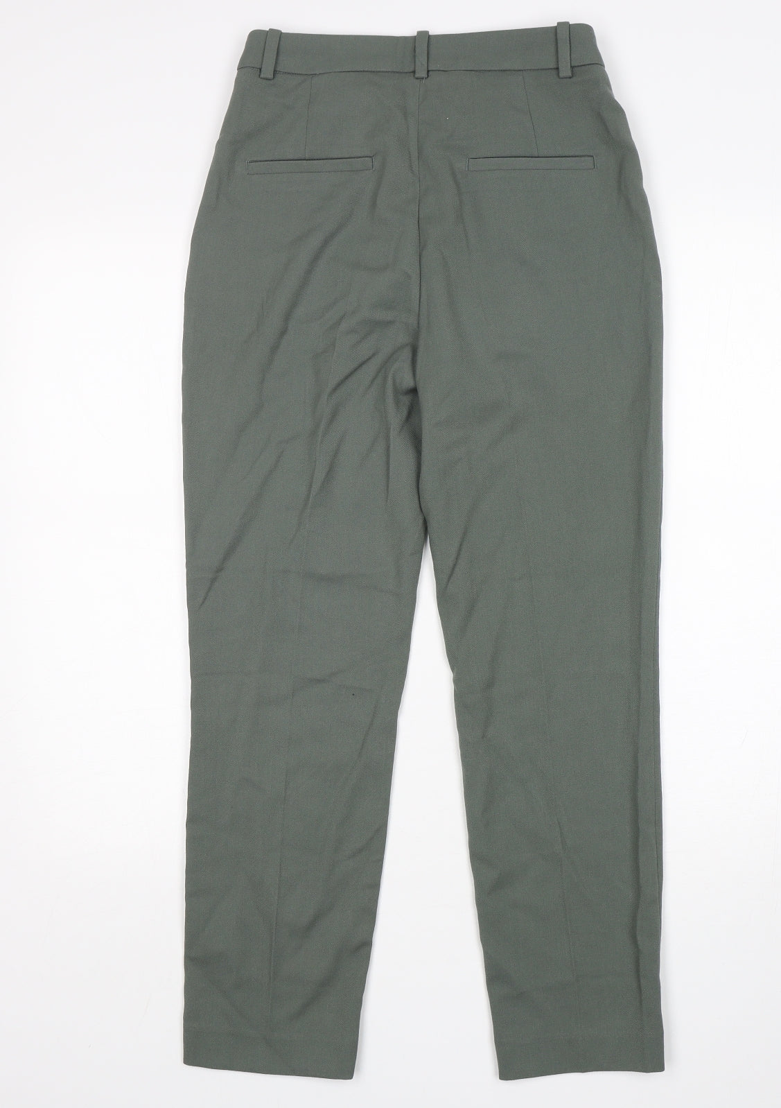 Womens UK Size 6 H&M Regular Fit  Green Trousers