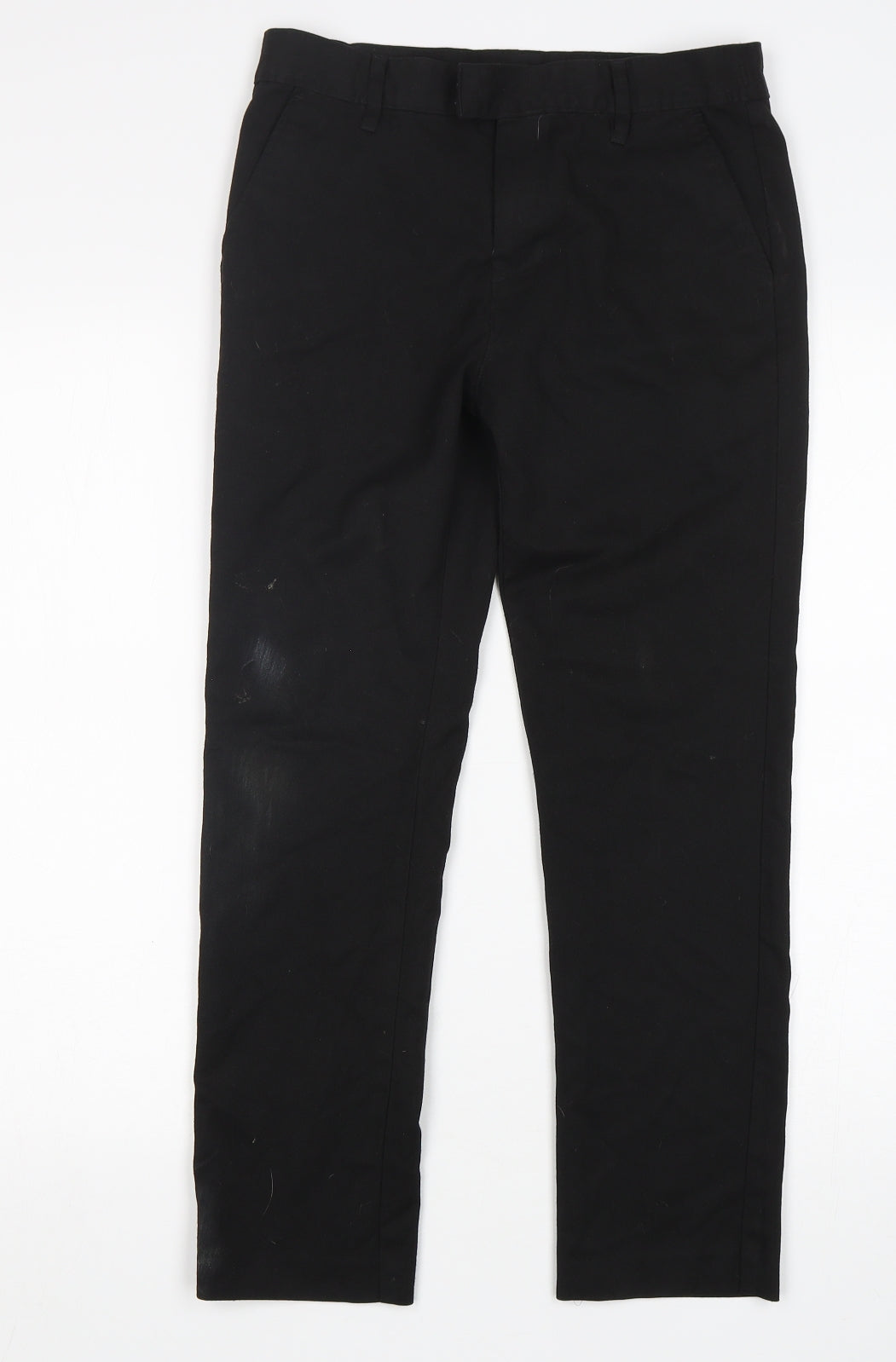 NEXT Boys Black  Polyester Dress Pants Trousers Size 12 Years  Regular