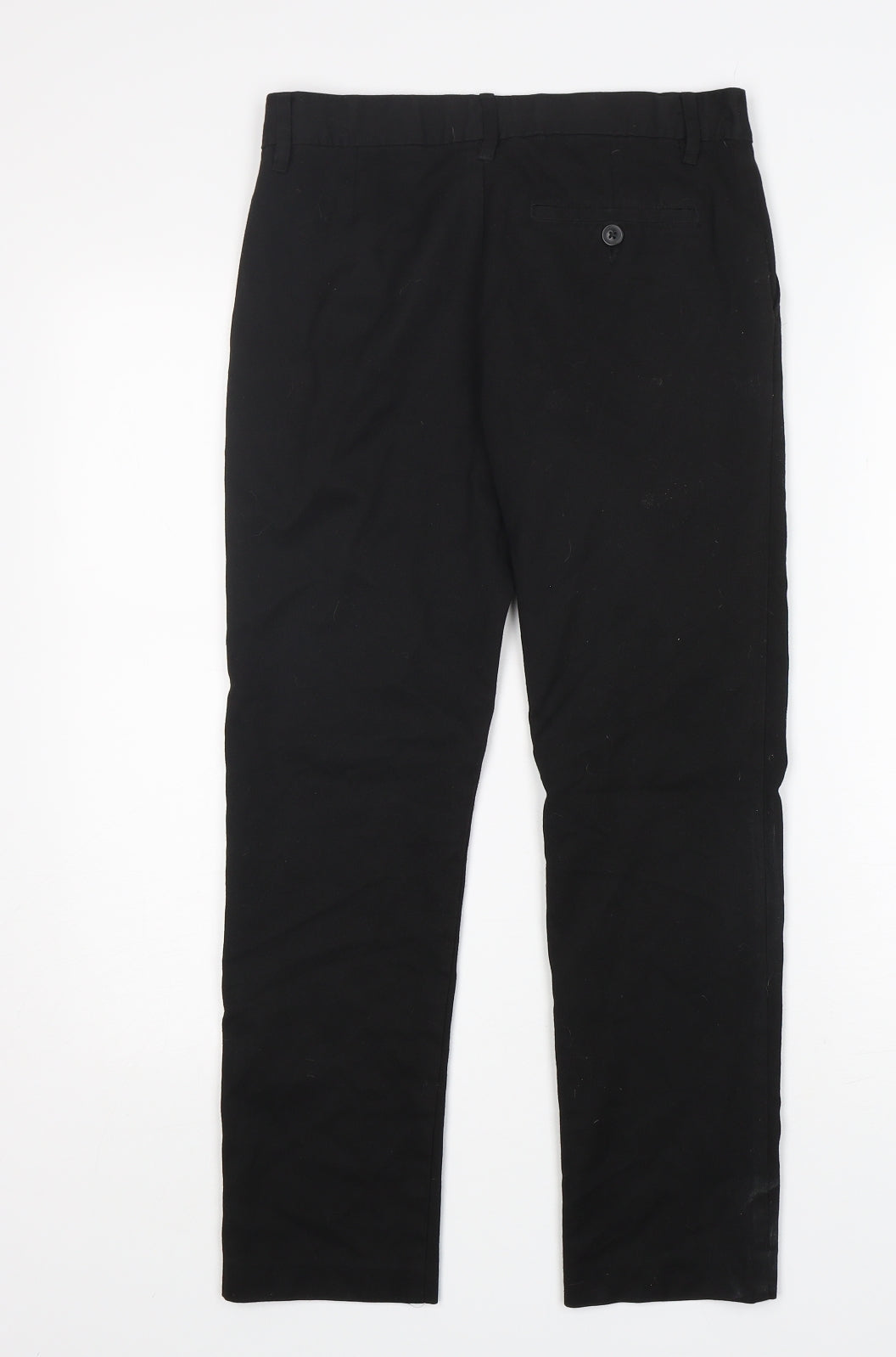 NEXT Boys Black  Polyester Dress Pants Trousers Size 12 Years  Regular