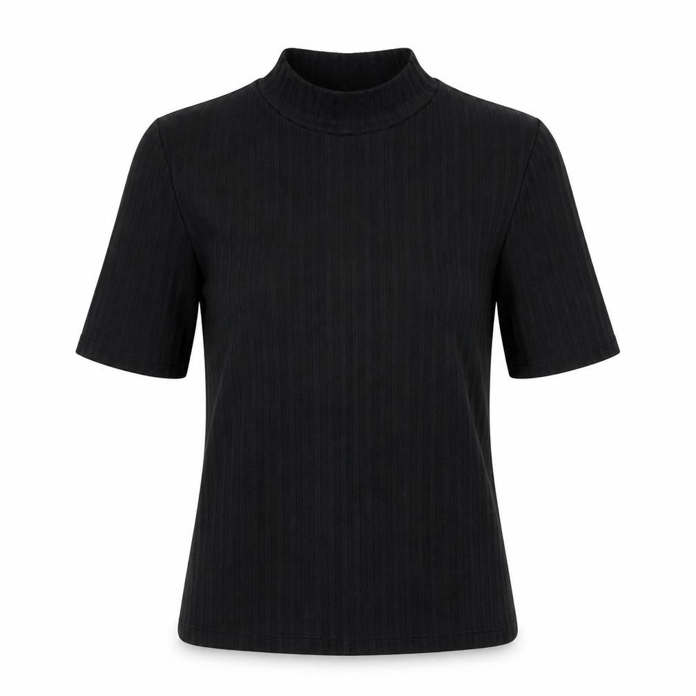 Womens UK Size S H&M Black Basic Blouse