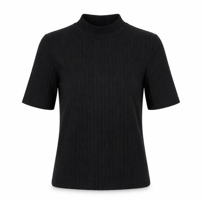 Womens UK Size S H&M Black Basic Blouse