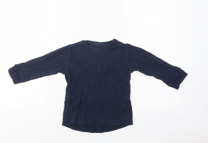 NEXT Baby Blue  Cotton Pullover Jumper Size 18-24 Months