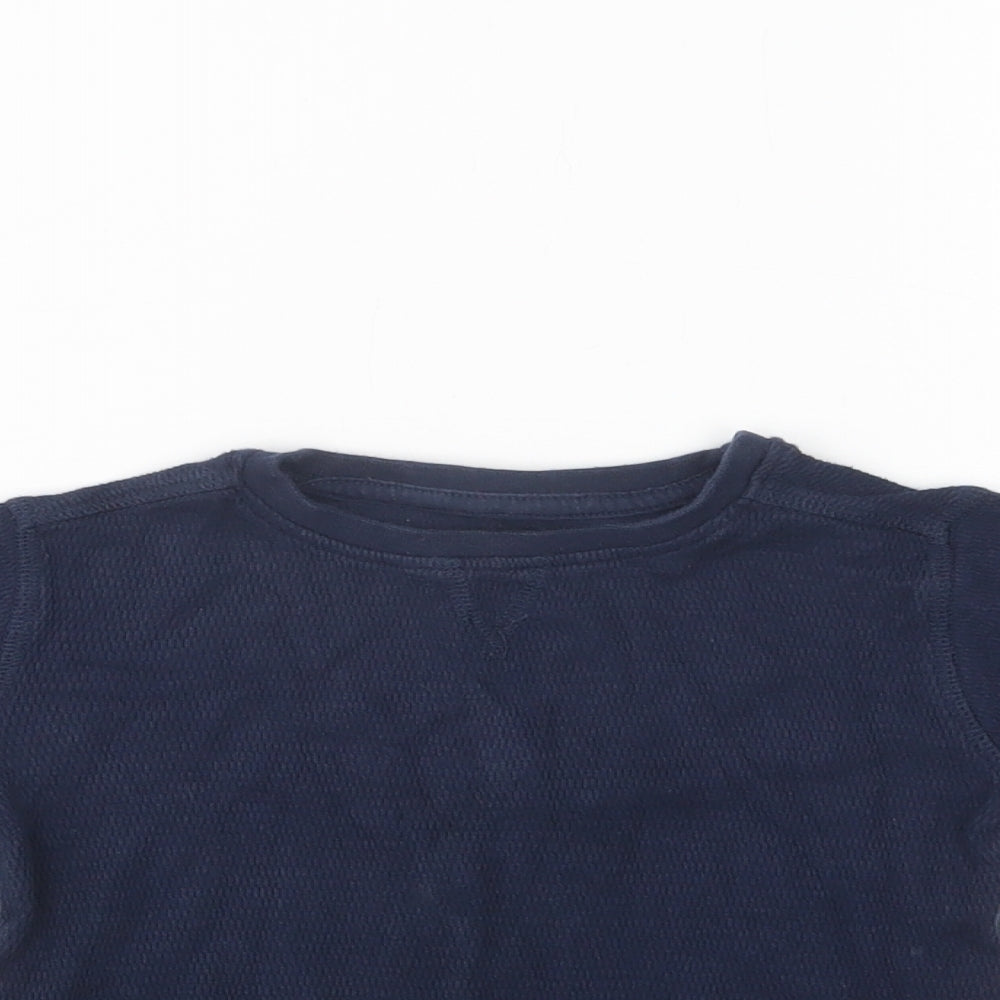 NEXT Baby Blue  Cotton Pullover Jumper Size 18-24 Months