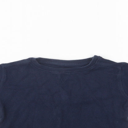 NEXT Baby Blue  Cotton Pullover Jumper Size 18-24 Months