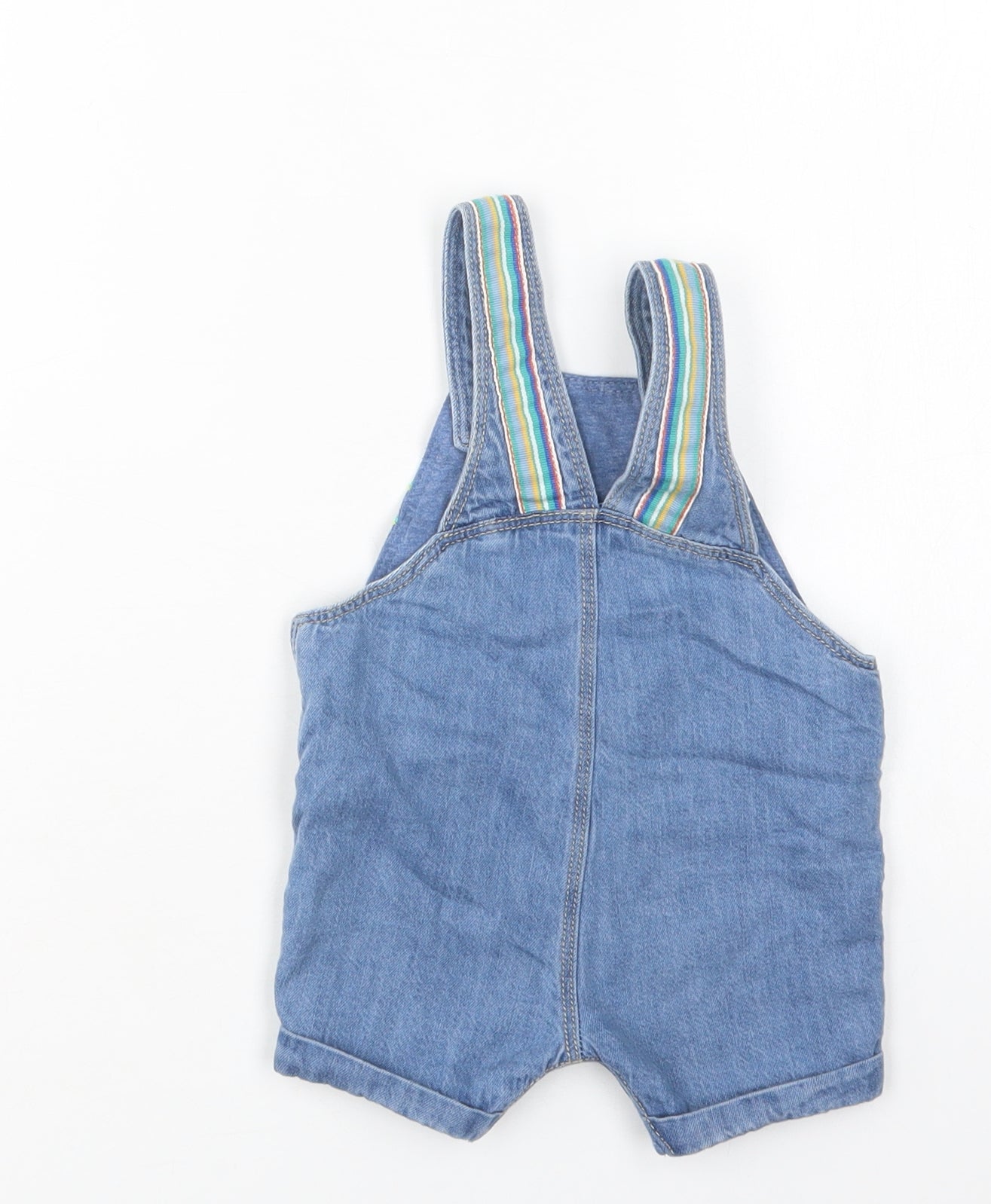 NEXT Baby Blue  Cotton Jogger Jeans Size 0-3 Months  Snap