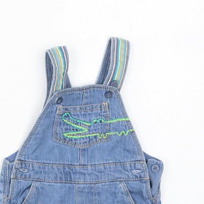 NEXT Baby Blue  Cotton Jogger Jeans Size 0-3 Months  Snap
