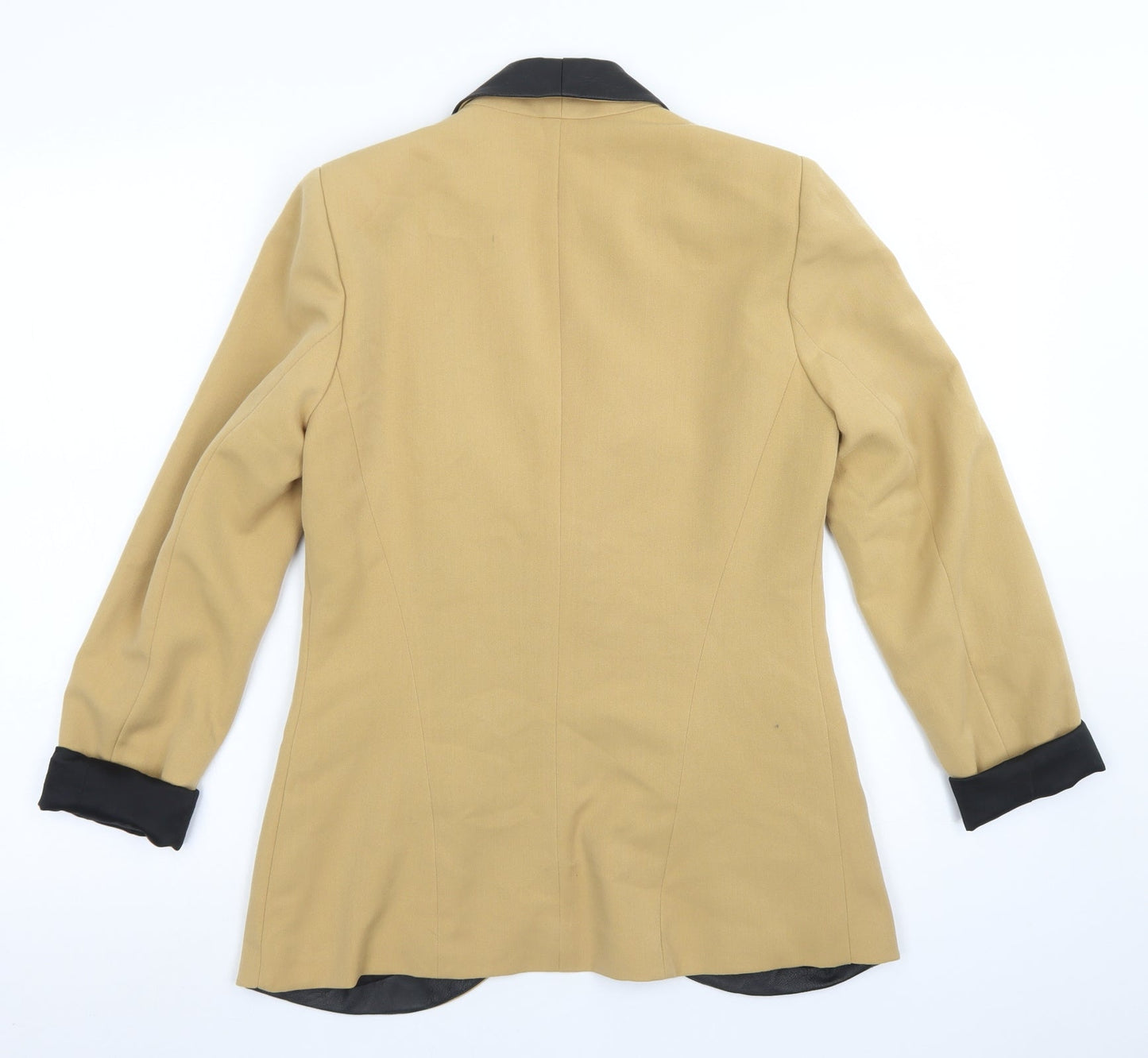 Daniel Rainn Womens Brown  Polyester Jacket Blazer Size S