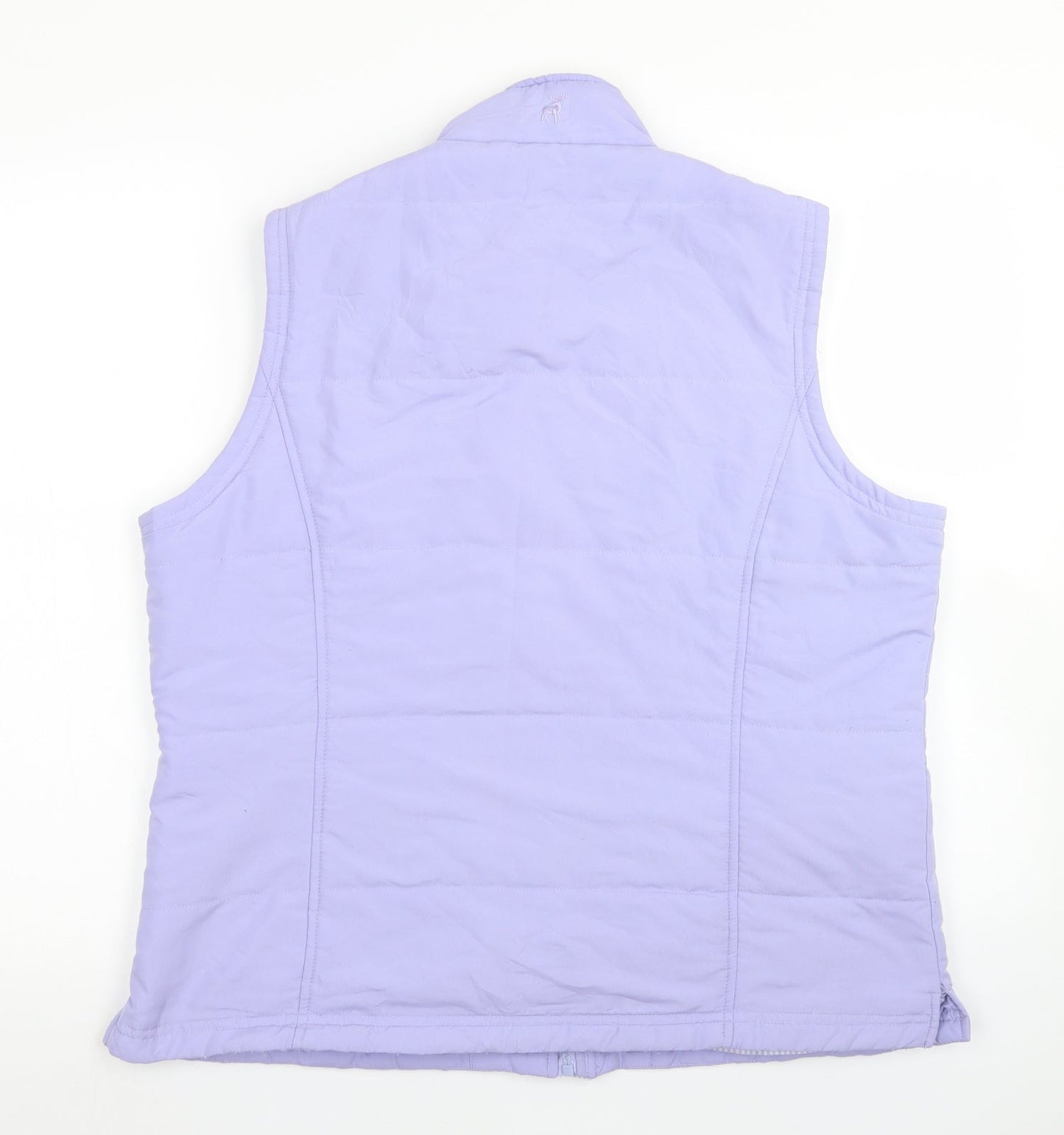 Womens UK Size L Tulchan Purple Gilet
