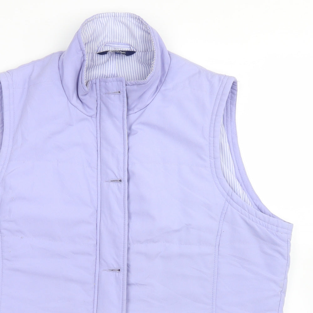 Womens UK Size L Tulchan Purple Gilet