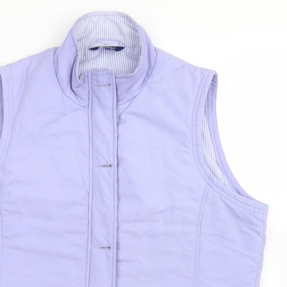Womens UK Size L Tulchan Purple Gilet
