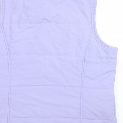 Womens UK Size L Tulchan Purple Gilet