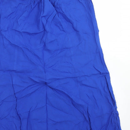 Bonmarché Womens Blue  Viscose Tank Dress  Size 12  Round Neck