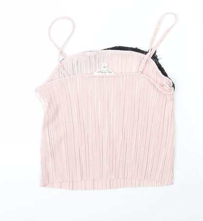 Womens UK Size 8 Miss Selfridge Pink Camisole Blouse