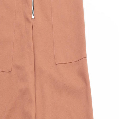 Womens UK Size 10 PRETTYLITTLETHING Regular Fit  Beige Trousers