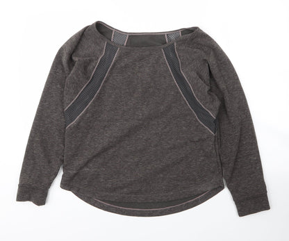 Womens UK Size S Preworn Grey Pullover Jumper