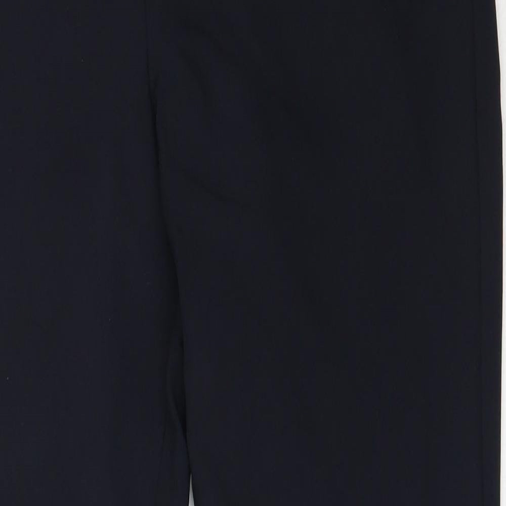 Womens UK Size 10 Preworn Regular Fit  Blue Trousers
