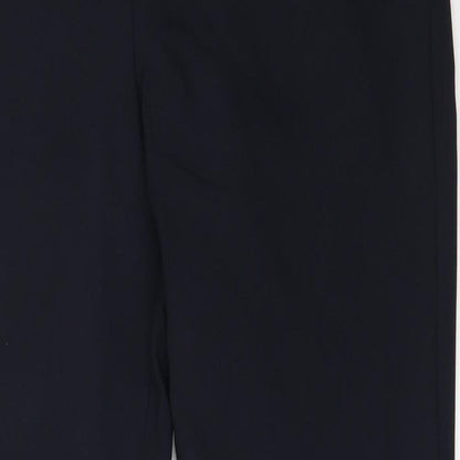 Womens UK Size 10 Preworn Regular Fit  Blue Trousers