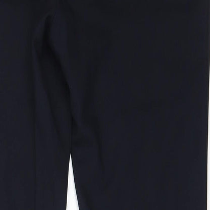 Womens UK Size 10 Preworn Regular Fit  Blue Trousers