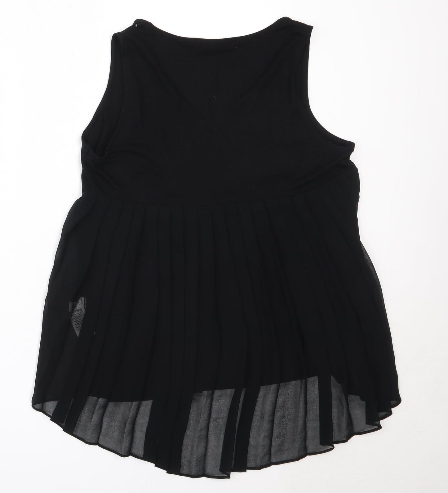 Womens UK Size 12 NEXT Black Basic Blouse
