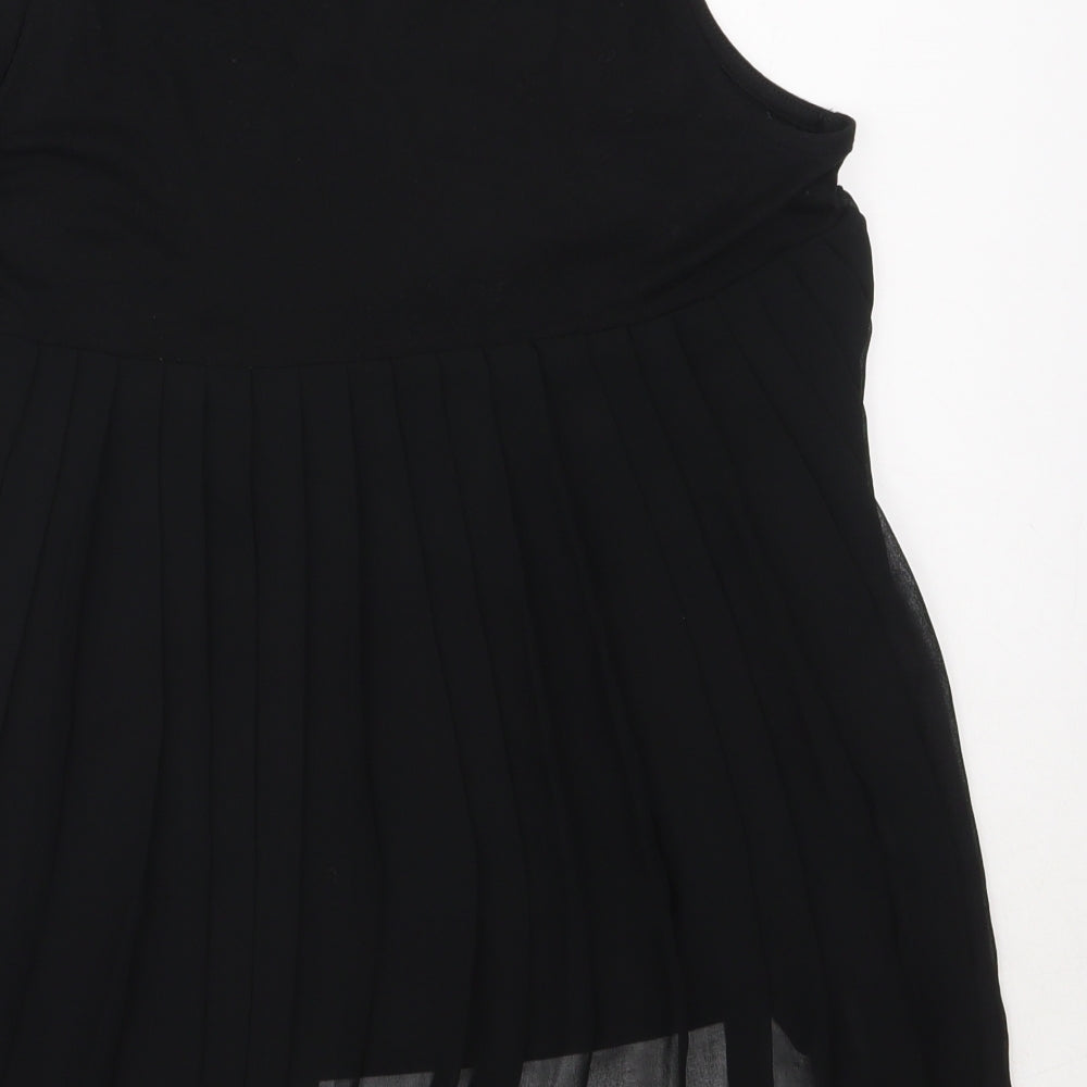 Womens UK Size 12 NEXT Black Basic Blouse