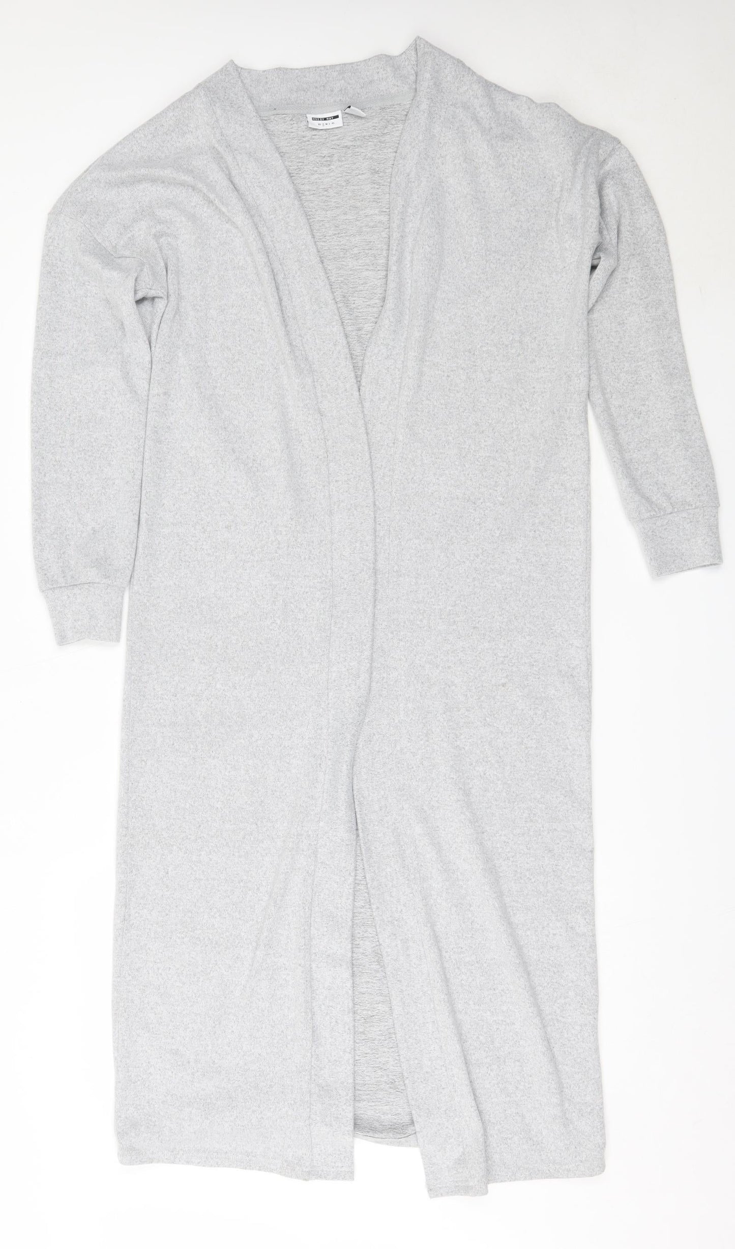 Womens UK Size S Noisy may Grey Cardigan Jumper