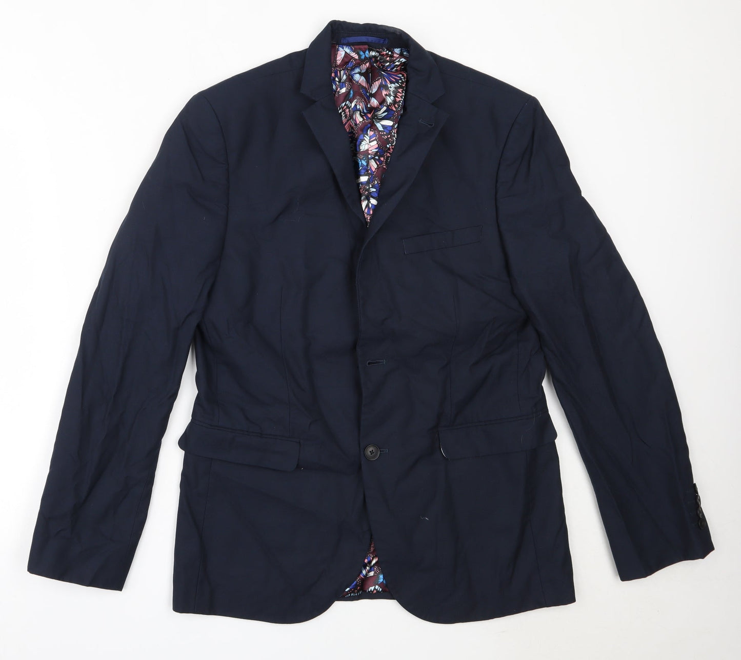 Mens UK Size 40 NEXT Regular Blue Suit Jacket