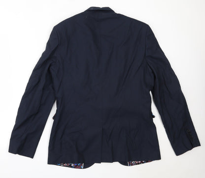 Mens UK Size 40 NEXT Regular Blue Suit Jacket