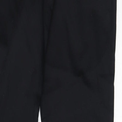 Womens UK Size 40 MNG Regular Fit  Black Trousers
