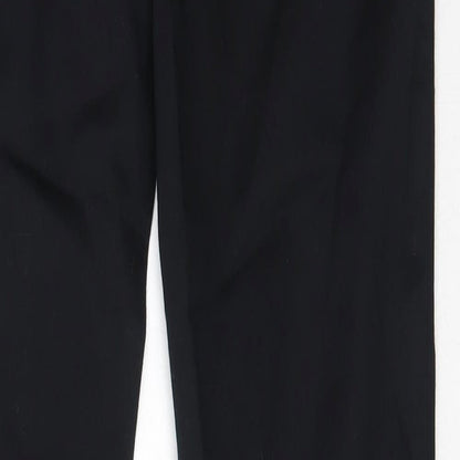 Womens UK Size 40 MNG Regular Fit  Black Trousers
