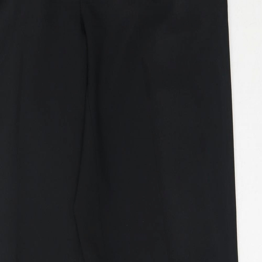 Womens UK Size 12 New Look Regular Fit  Black Trousers
