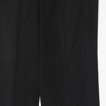 Womens UK Size 12 New Look Regular Fit  Black Trousers
